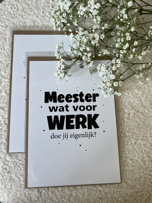 Poster Meester