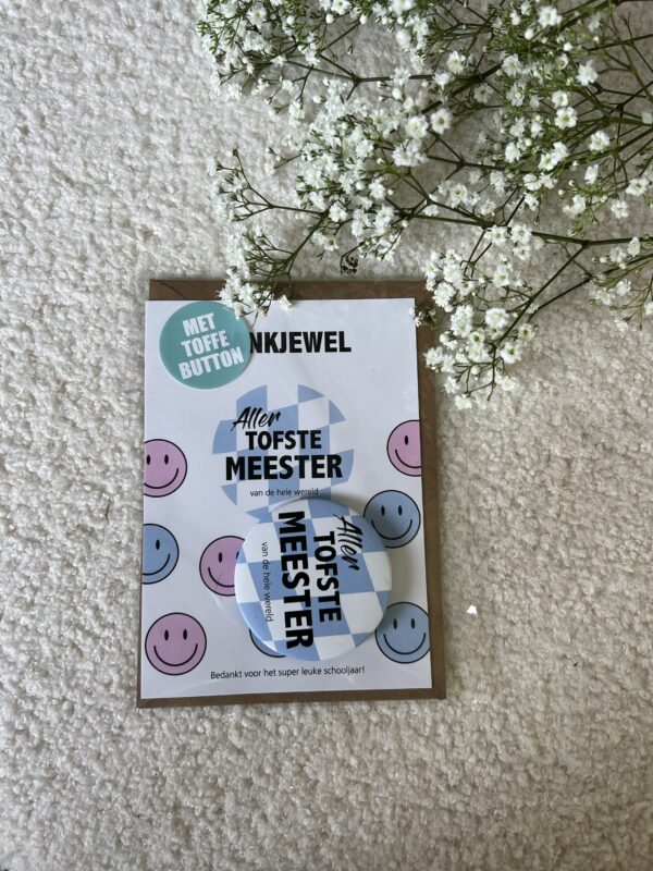 Kaart Toffe Meester