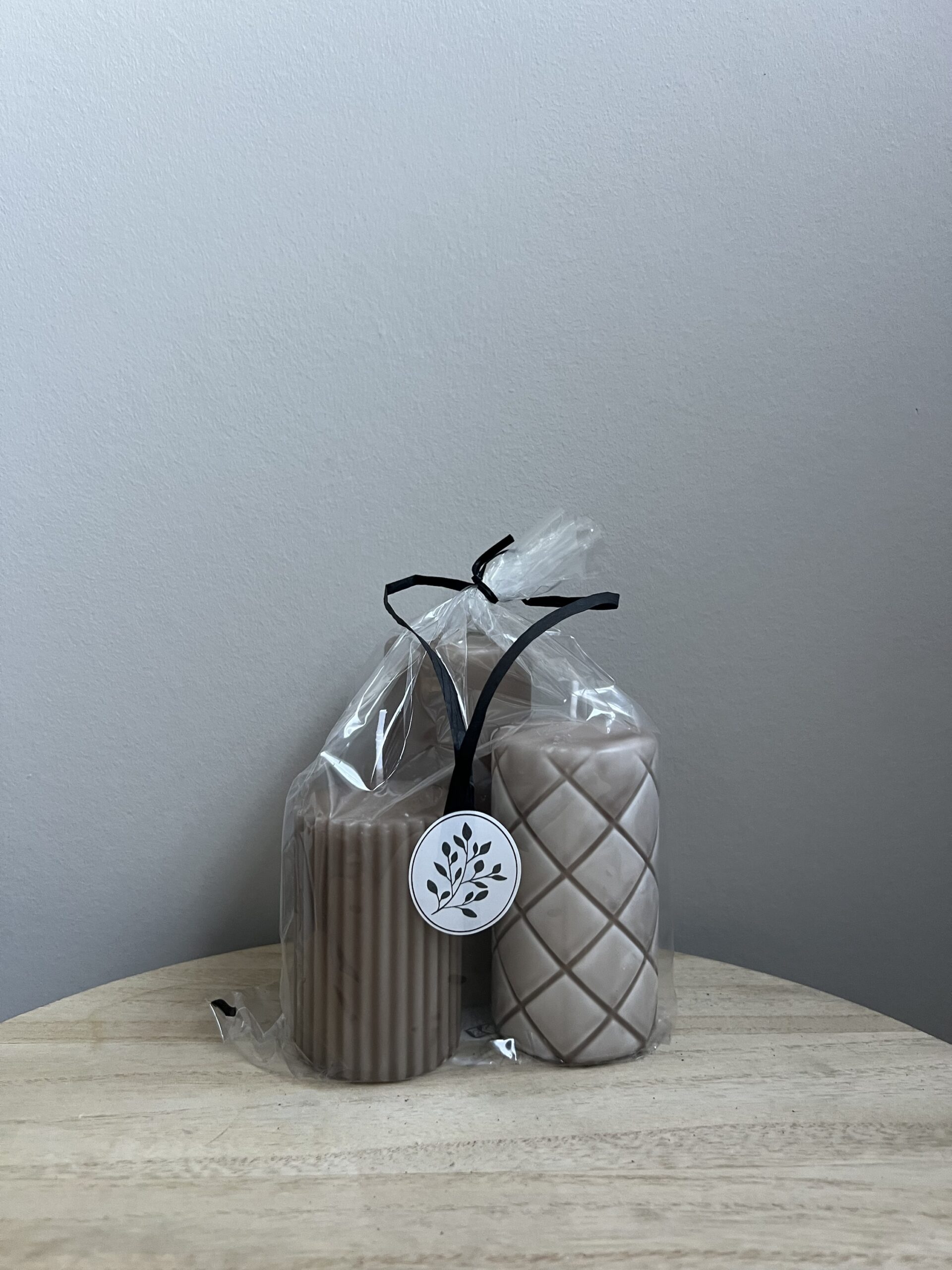 Kaarsenset – Beige