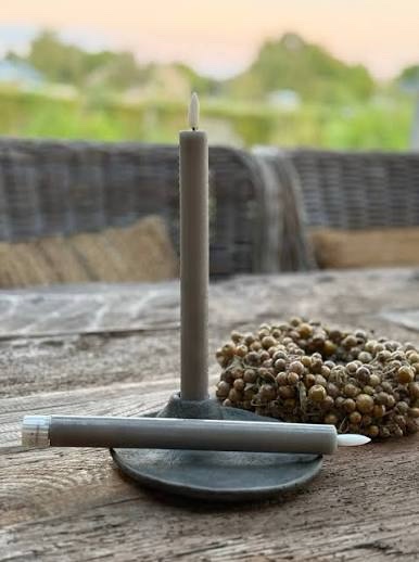Dinerkaars LED 24 cm Grey – Countryfield